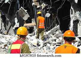 Search and Rescue Through Building Rubble after a Disaster