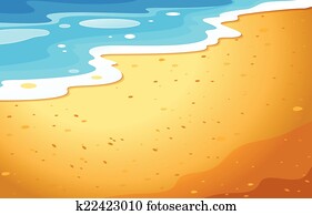 um, vista, de, a, praia um, vista, de, a, praia