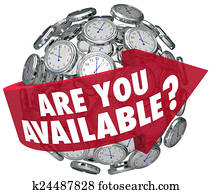 é, tu, disponível, pergunta, Clocks, programa, reunião, pedido, tempo