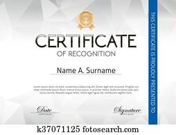 Certificate of Recognition Certificate of Recognition
