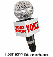 Find Your Voice Share Opinion Microphone Find Your Voice Share Opinion Microphone