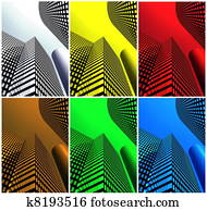 Set of office buildings