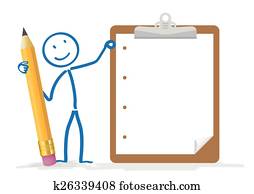 Stickman Clipboard Stickman Clipboard