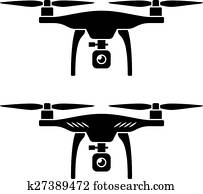 vektor, rc, brummen, quadcopter vektor, rc, brummen, quadcopter