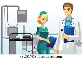 Doctor and nurse Doctor and nurse