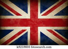 Grunge Great Britain Flag