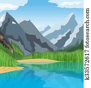 Mountain Lake Mountain Lake