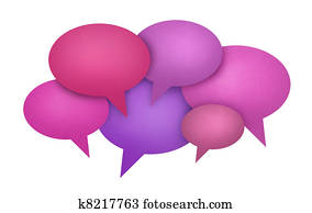 Speech Bubble Communication Concept Speech Bubble Communication Concept