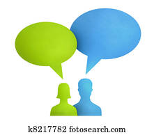 Speech Bubble Communication Concept Speech Bubble Communication Concept