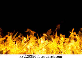fire flames border in banner form fire flames border in banner form