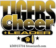 tigers cheerleader tigers cheerleader
