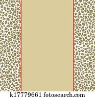 Animal Print Border Animal Print Border