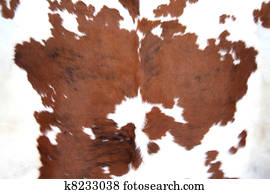 Brown Cowhide