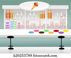 ice cream shop ice cream shop