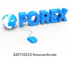 Internet Forex Shows World Wide Web And Earth