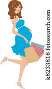 Pregnant Shopper Pregnant Shopper