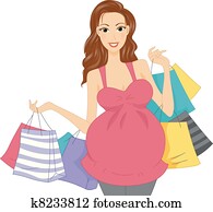 Pregnant Shopper Pregnant Shopper