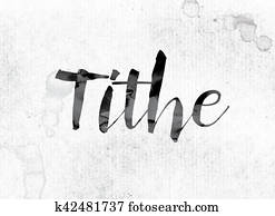 Tithe Concept Painted in Ink Tithe Concept Painted in Ink