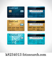 vector, betaalkaarten