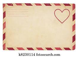 Vintage Valentine Envelope Vintage Valentine Envelope