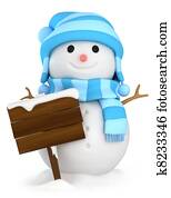 איש שלג, עלה