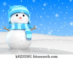 איש שלג, רקע