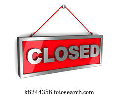 Closed Sign Photos | Our Top 1000+ Closed Sign Images | Fotosearch