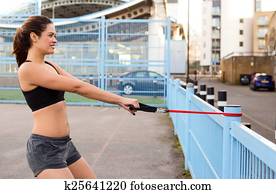 condición física, mujer