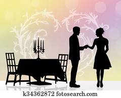 couple romantic dinner couple romantic dinner