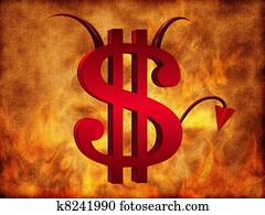 The Devil dollar sign The Devil dollar sign
