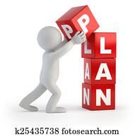 3d small people - Cubes