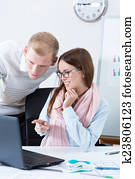 Architects working on a project