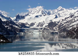 baía geleira, alasca