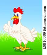 Chicken cartoon Chicken cartoon