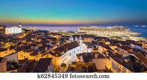 cidade velha, de, lisboa, portugal cidade velha, de, lisboa, portugal