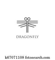 dragonfly logo vector dragonfly logo vector