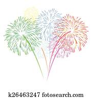 vector fireworks vector fireworks