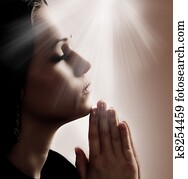 Woman Praying Woman Praying