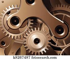 Cogs Gears Clip Art Vector Graphics. 26,698 cogs gears EPS clipart