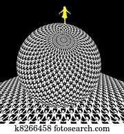 sieviete, pa, noteicošs, izvietojums