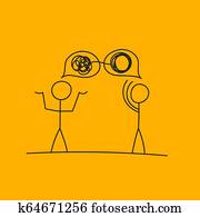 Two people solve problem Two people solve problem