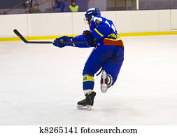 שחקן של הוקי של הקרח