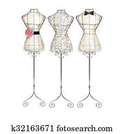 hand draw Fashion Illustration hand draw Fashion Illustration