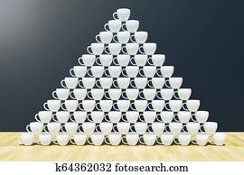 Leerer, sektglas, auf, holztisch, gegen, dunkler hintergrund, in, bar