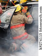 מכונית, accident.