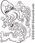 תמנון, ו, מדוזה