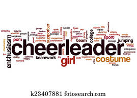 Cheerleader word cloud Cheerleader word cloud