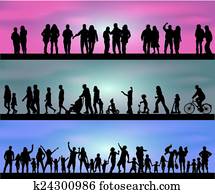 grupo de las personas