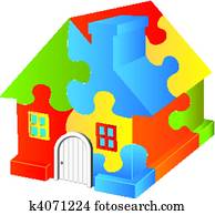 House Puzzle House Puzzle