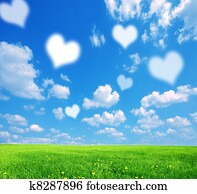 Love nature background